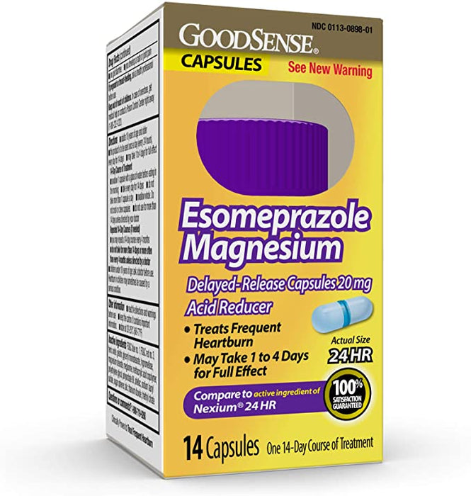 GOODSENSE ESOMEPRAZOLE MAGNESIUM 14 CAPS