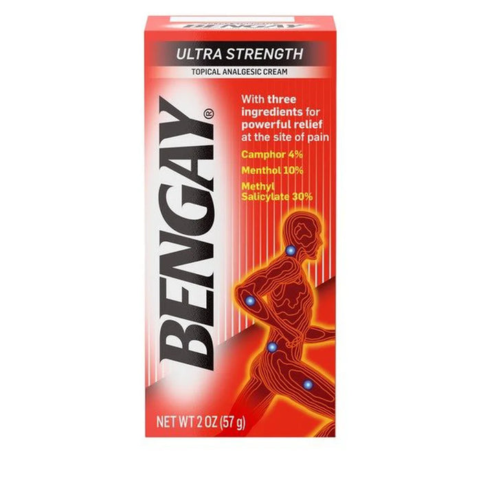 ULTRA STRENGTH BENGAY TOPICAL ANALGESIC CREAM 2OZ(57g)