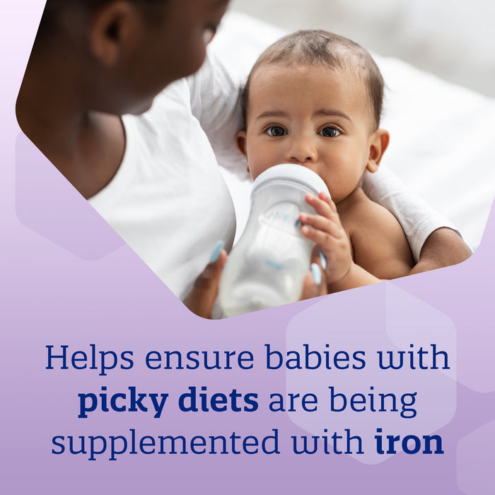 Enfamil Poly-Vi-Sol 8 Multi-Vitamins & Iron for Infants and Toddlers, Supports Growth & Development, 50 mL Dropper Bottle